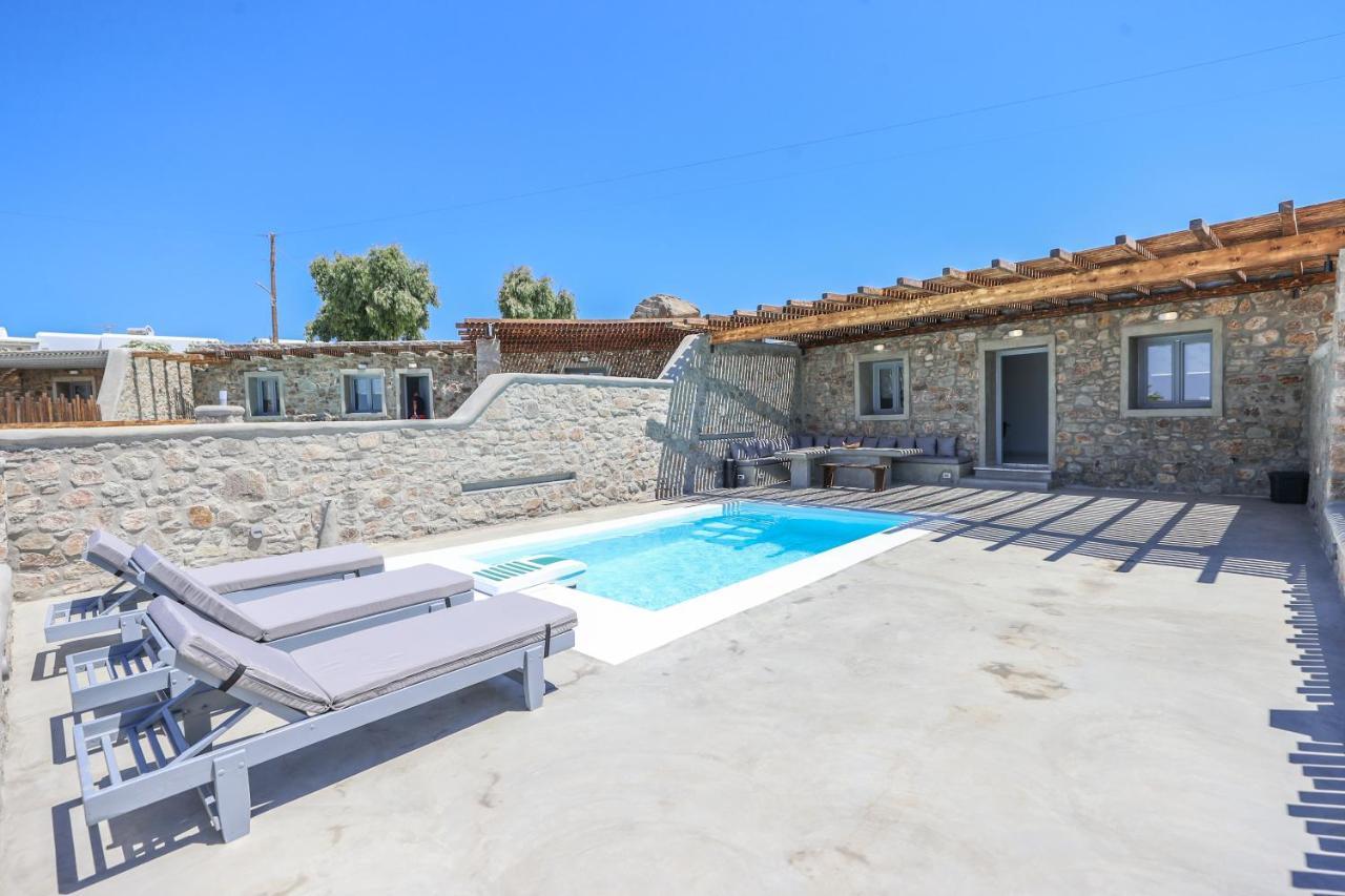 The George Villas With Private Pool, Close To Mykonos Town - Chora Extérieur photo