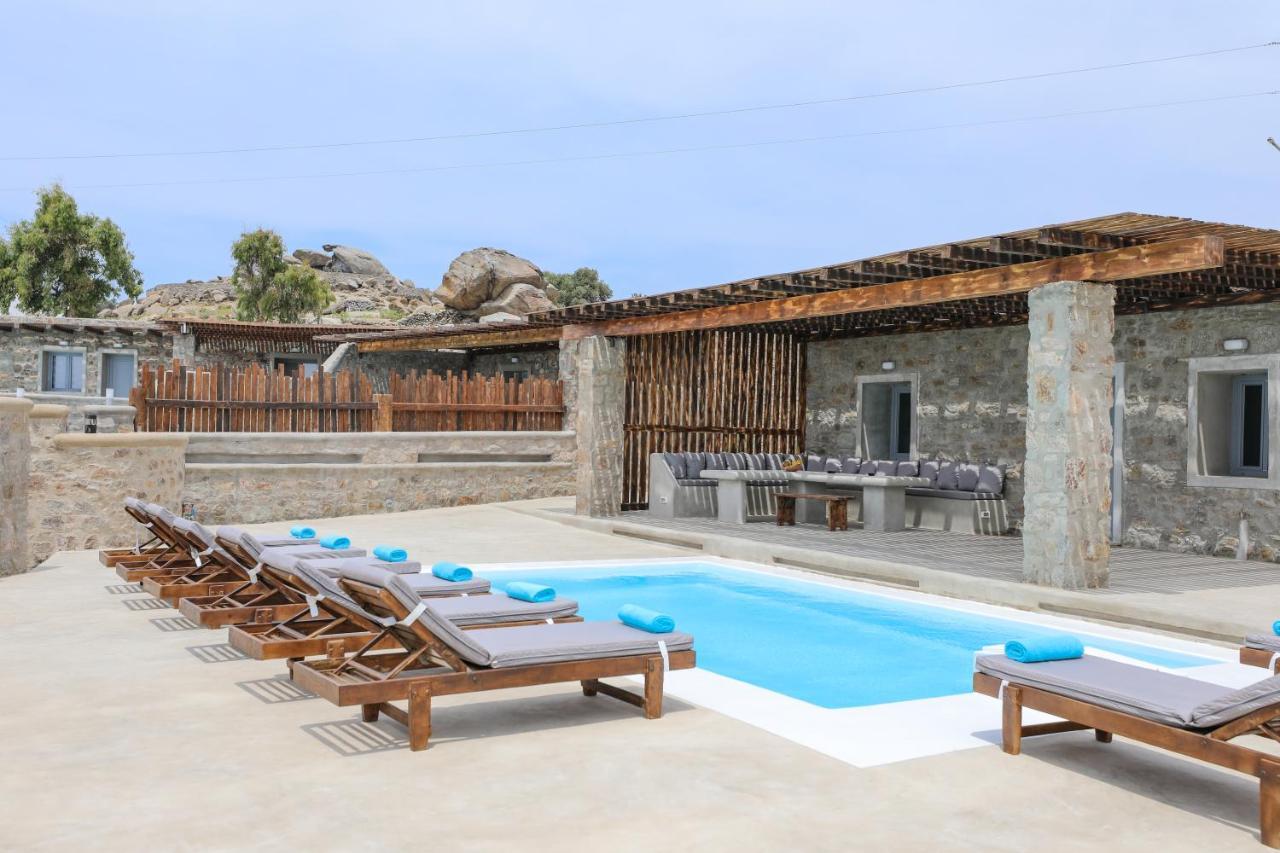 The George Villas With Private Pool, Close To Mykonos Town - Chora Extérieur photo