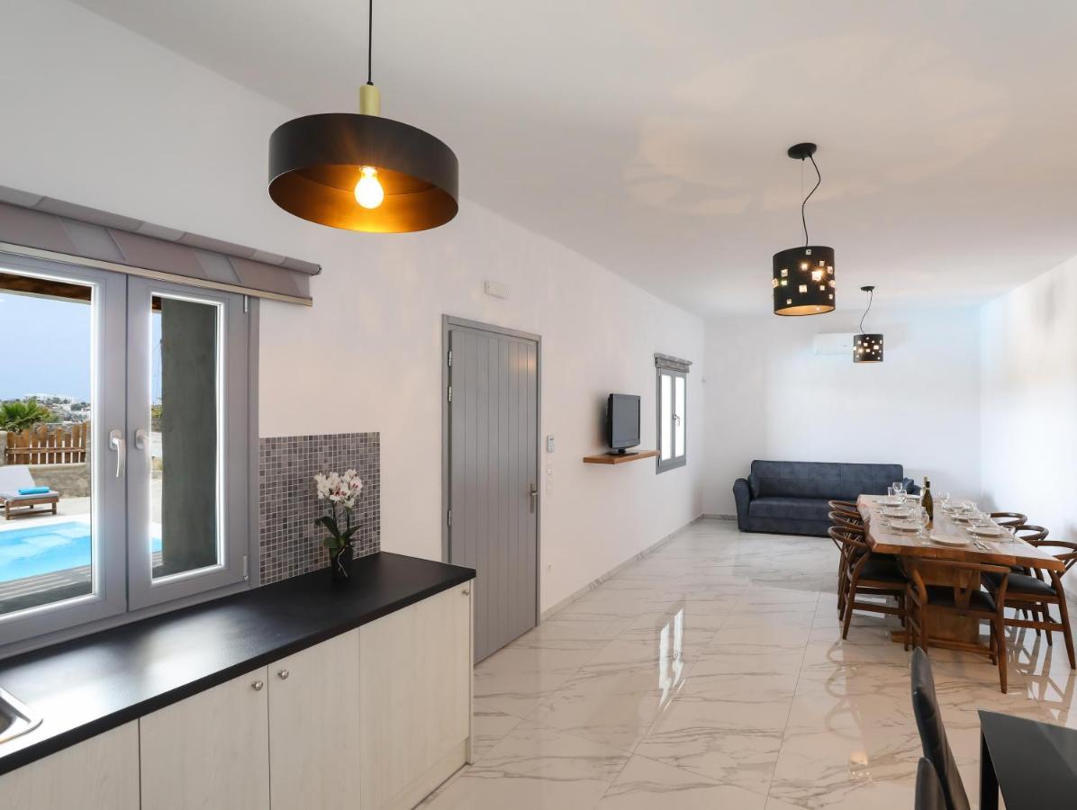 The George Villas With Private Pool, Close To Mykonos Town - Chora Extérieur photo