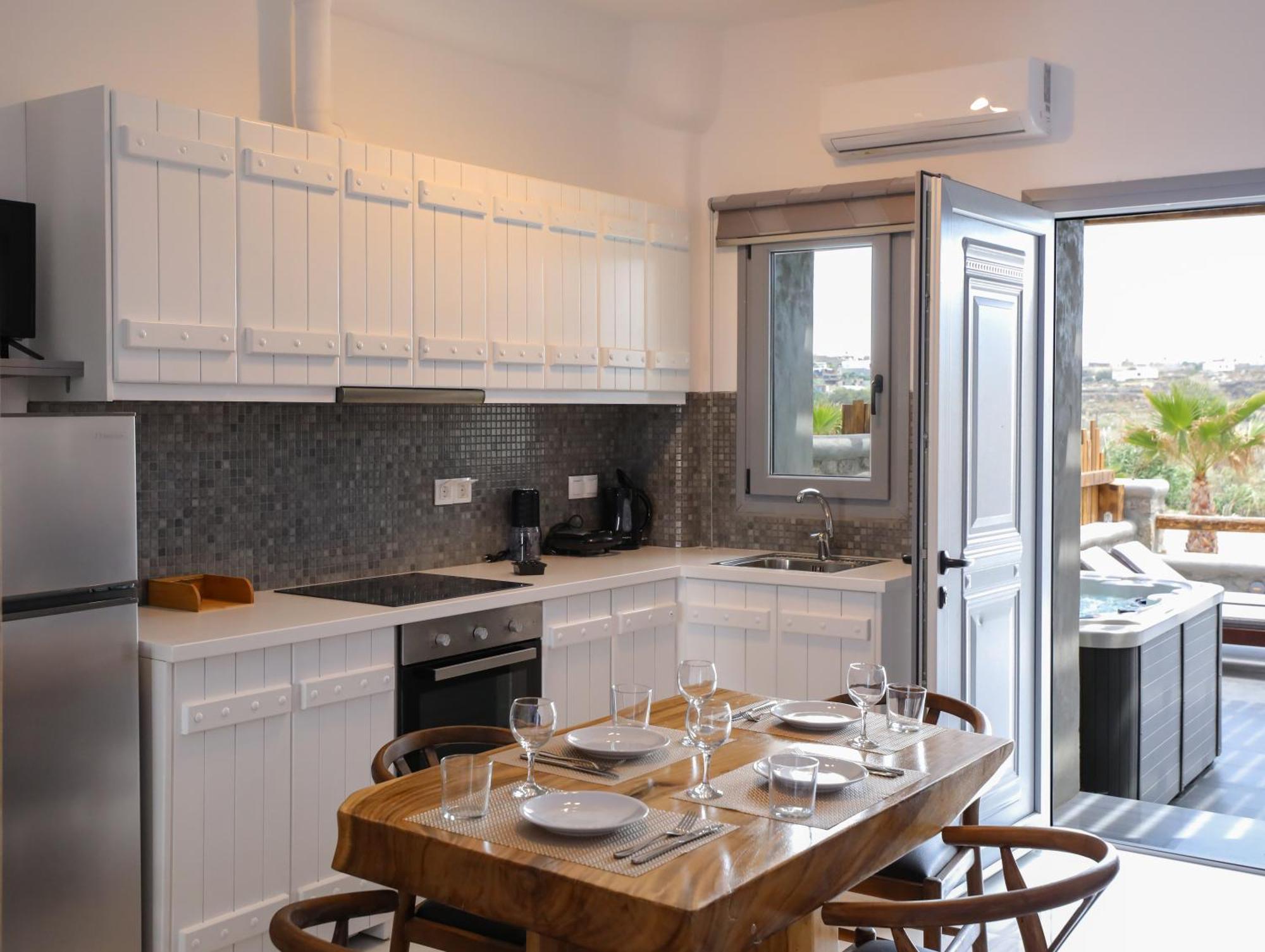 The George Villas With Private Pool, Close To Mykonos Town - Chora Extérieur photo